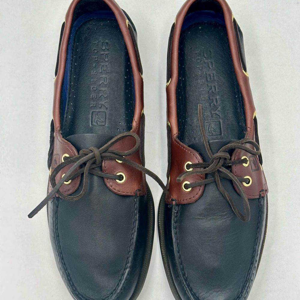 SPERRY Authentic Original Leather Boat Shoes Size 11.5M